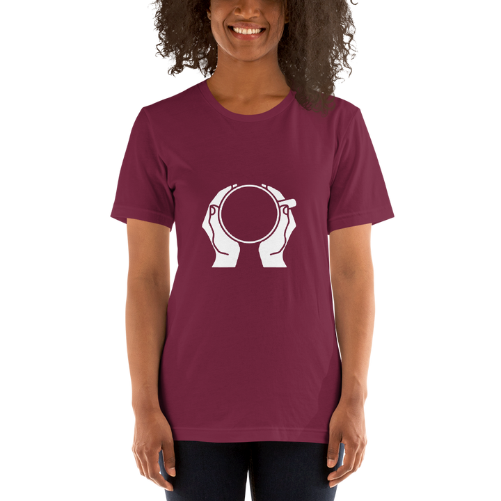 Brewtoria: Amante del café | Camiseta unisex Manos calentantes