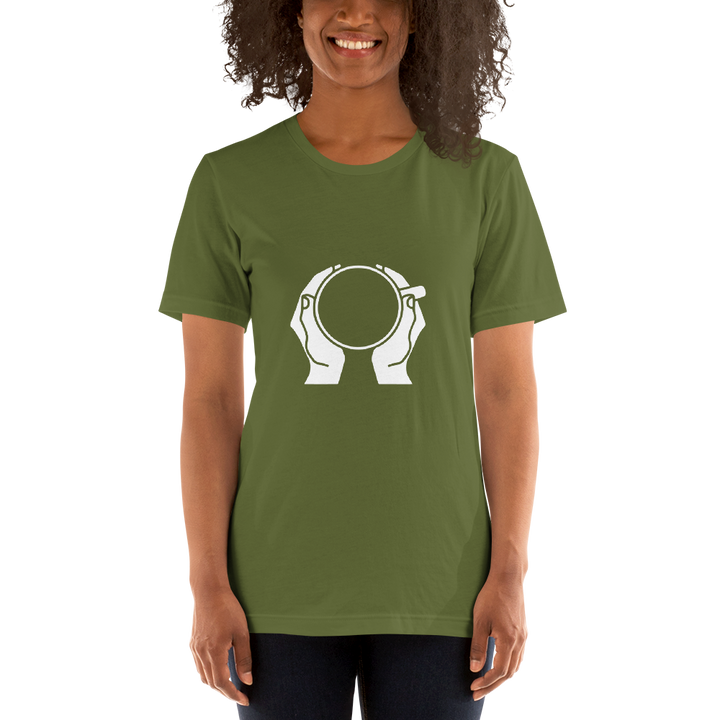 Brewtoria: Amante del café | Camiseta unisex Manos calentantes